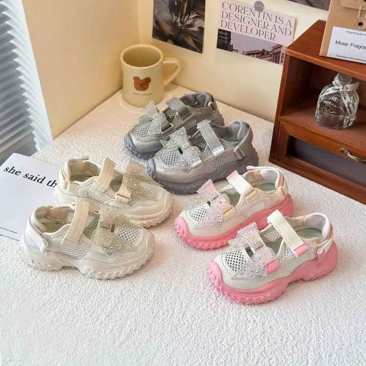 2026 Summer New Girls' Sports Sandals, Korean