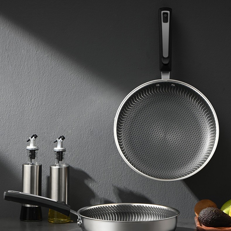 Title 7, Stainless Steel Non-stick Pan Medical Stone Dee...