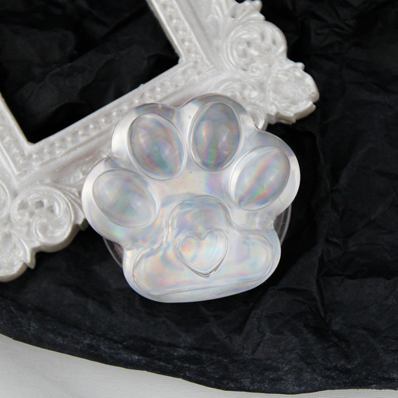Cute Cat's Claw Laser Transparent Airbag Bracket - Image 2
