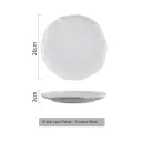 10Inch Matte White