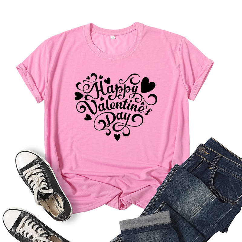 Title 10, Love Print T-shirt met korte mouwen voor heren ...