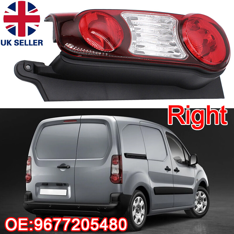 Peugeot Partner Mk2 Van - 2 Door Rear Light Lamp Drivers Side Right Hand — image 7