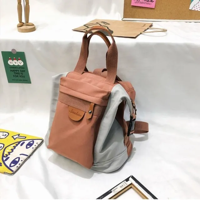 Women's Korean Style High School Backpack Fuchsia - Shop at LoveMi