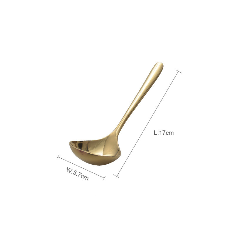 Title 4, Stainless Steel Deepening And Thickening Spoon