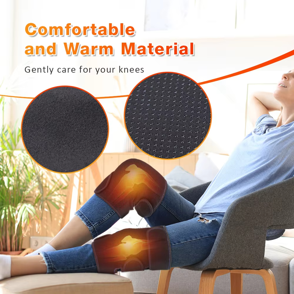 Warm Heating Knee Pads Self-Heating Magnet Therapy With 2×16 Energy Non-Electric Relieve Cold Knees And Prevent Old Cold Legs