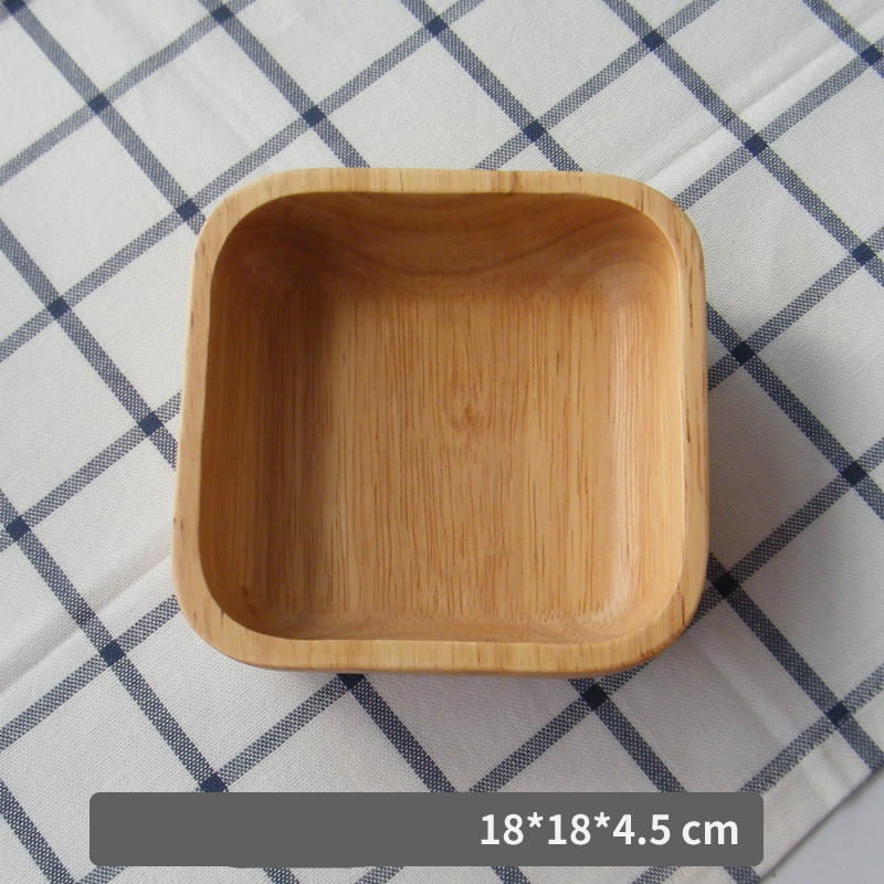 Title 4, Tableware container tray board wooden rectangul...