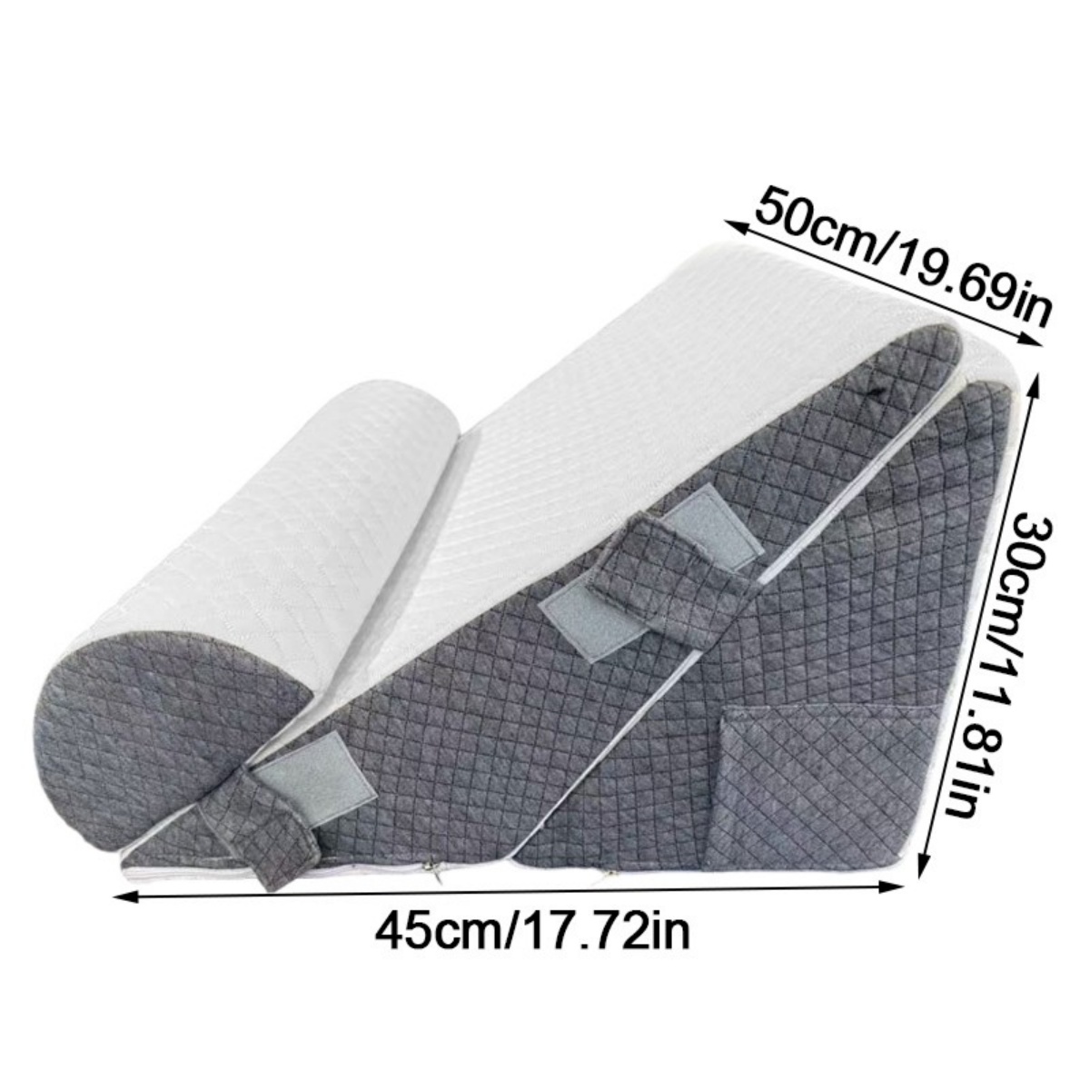 Bed Wedge Pillow Support Cushion 10 In 1 Back Memory Foam New — image 4