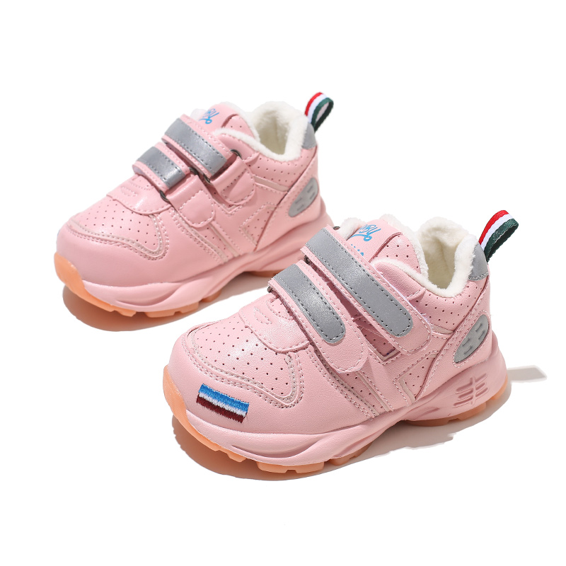 Girls Plus Fleece Two Cotton Shoes Thickened Boys — foto 2