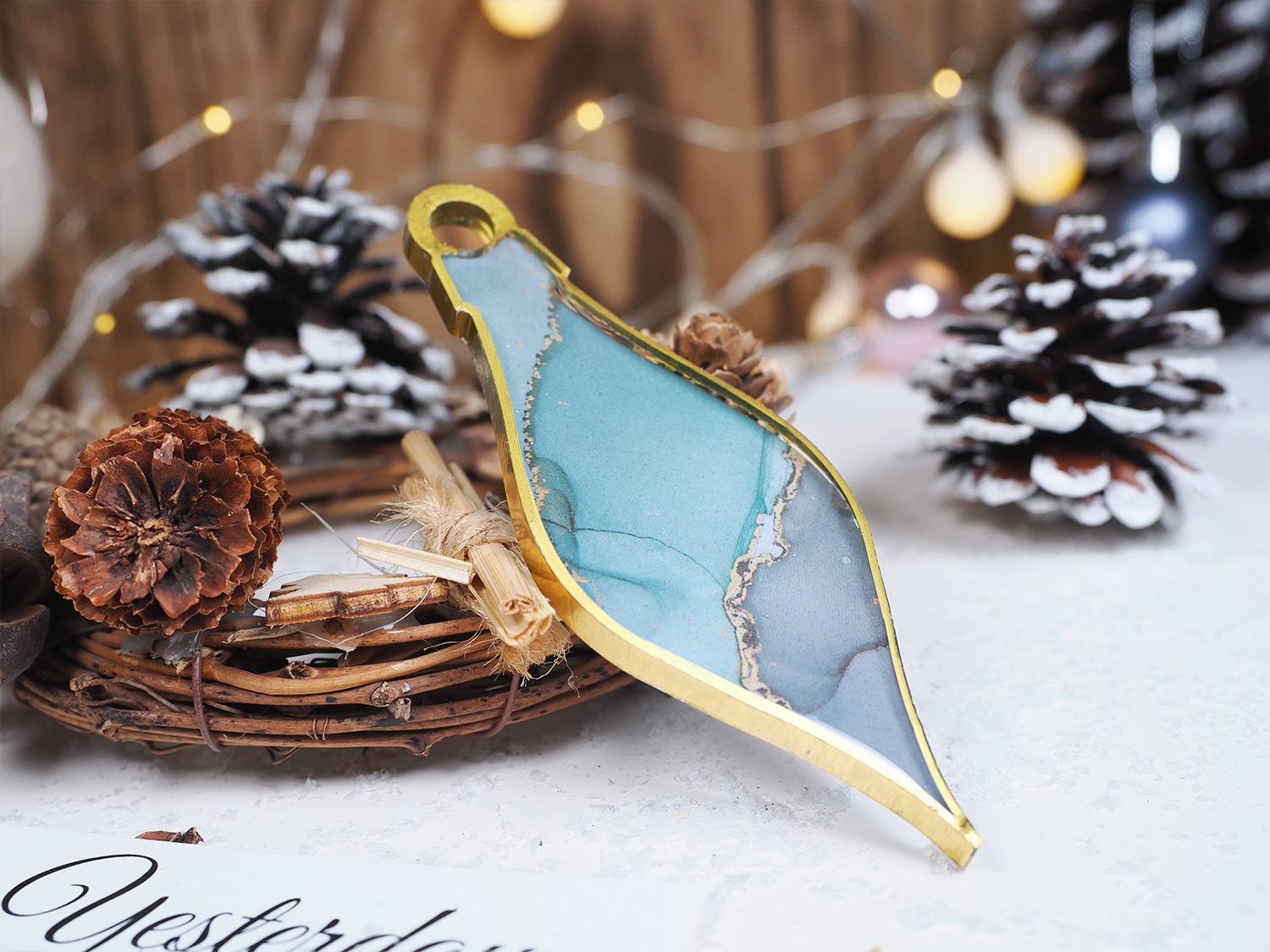 Diy Crystal Resin Christmas Ornament Epoxy Mold - Image 5