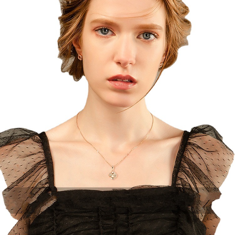 Sterling Silver Rose Gold Plated Necklace