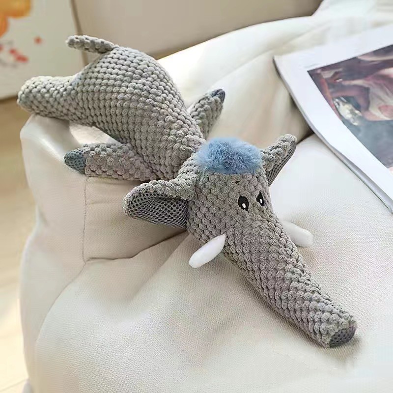 Lying Nose Elephant Doll 30cm