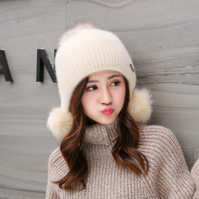 Title 7, Cute Autumn And Winter Warm Knitted Woolen Hat