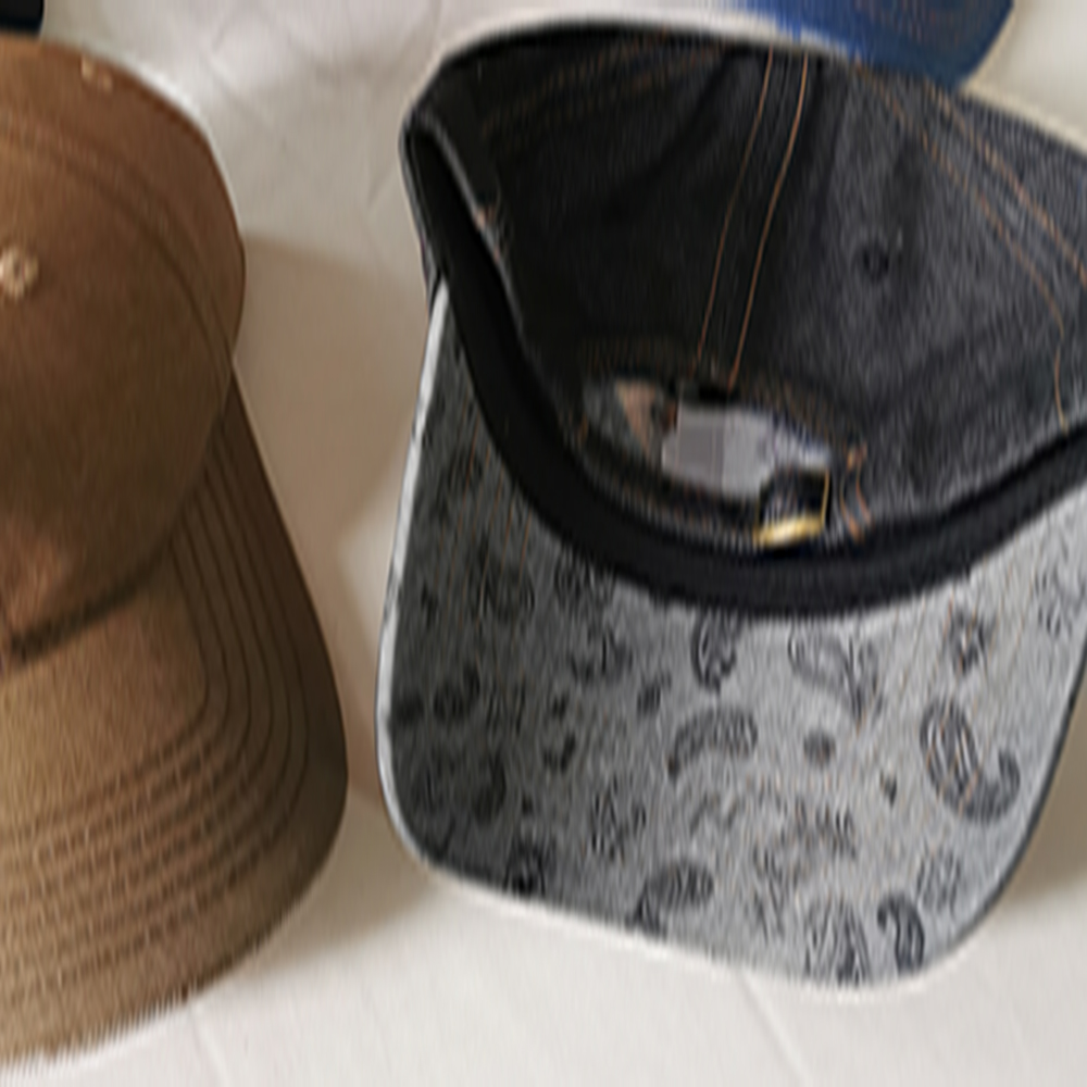 Retro Washed Denim Baseball Cap With Walnut Flower Paisley Print On The Lining And A Curved Brim And Earflap