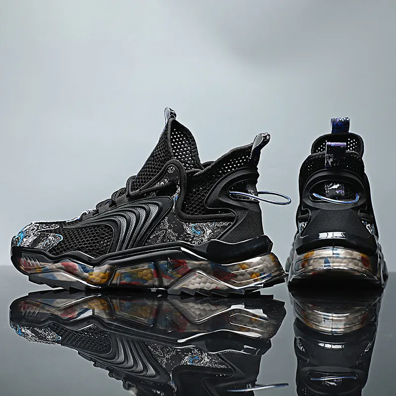 Breathable Thin Mesh Sports and Leisure Running Basketball Shoes