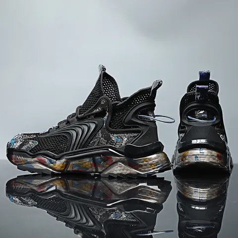 Breathable Thin Mesh Sports and Leisure Running Basketball Shoes