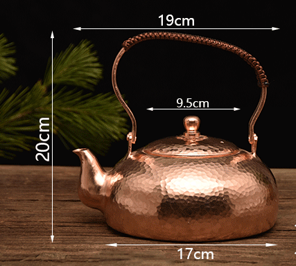 Title 1, Pure Purple Handmade Copper Kettle