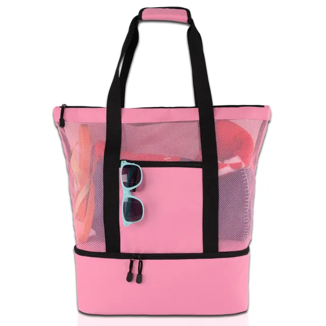 Single Shoulder Dry And Wet Separation Training Swimming Yoga Exercise Gym Bag Pink - Shop at LoveMi