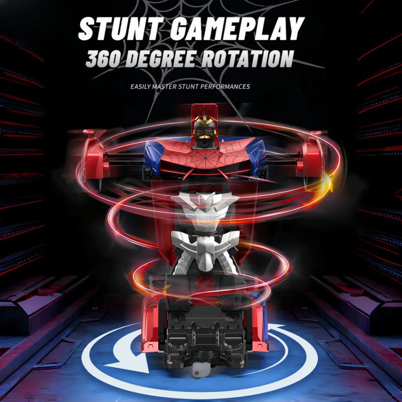 Multifunctional Transforming Vehicle Toy  Racing And Robot Modes  Perfect Gift For Kids image 16