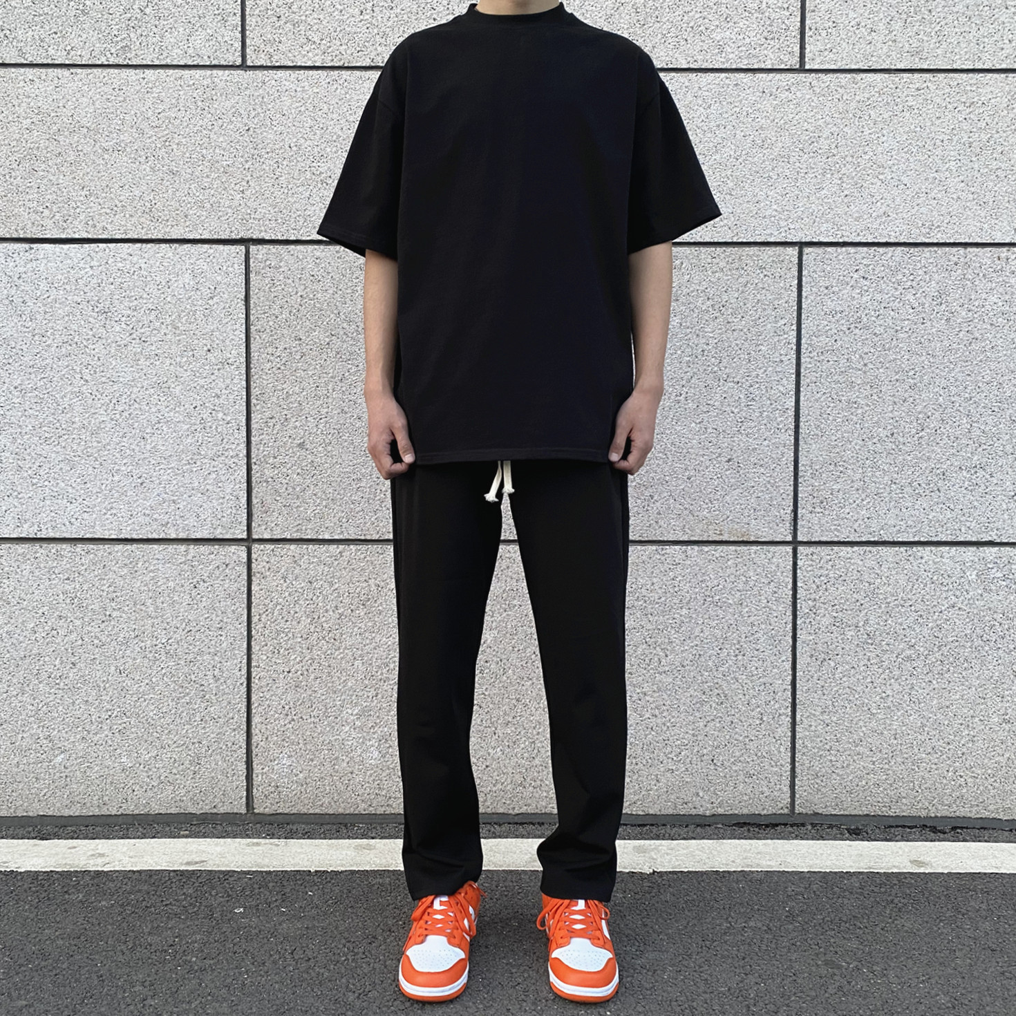 Long Trousers Loose Straight High Street Spring And Autumn