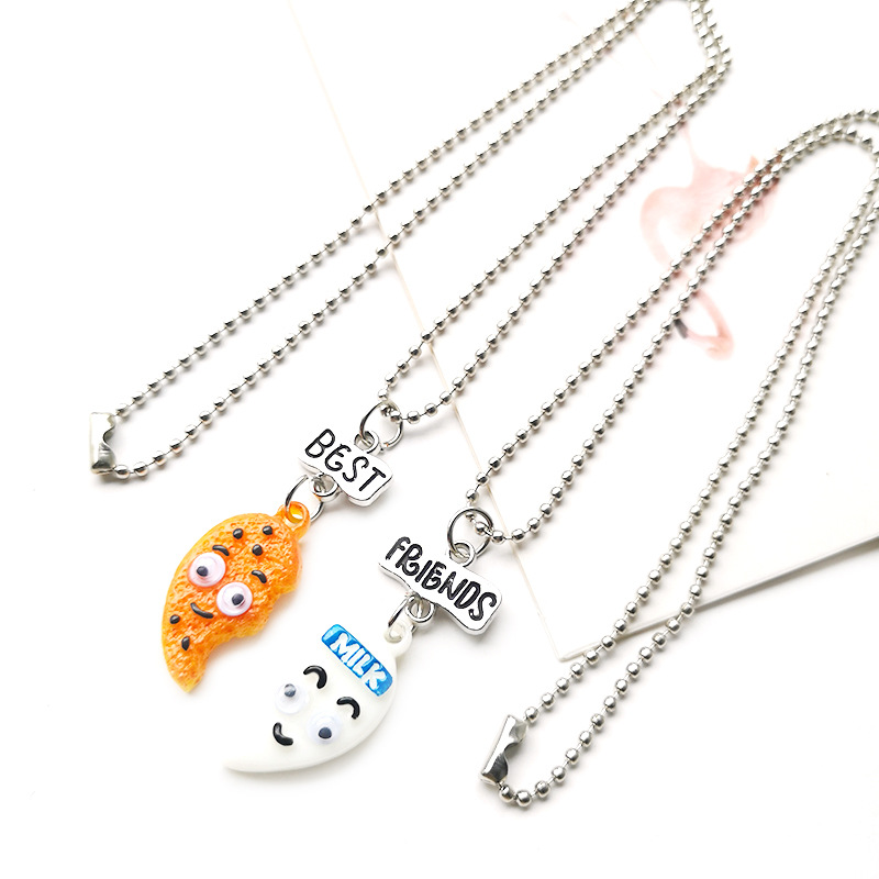 Title 5, Good Friend Ornament Resin Simulation Food Milk...