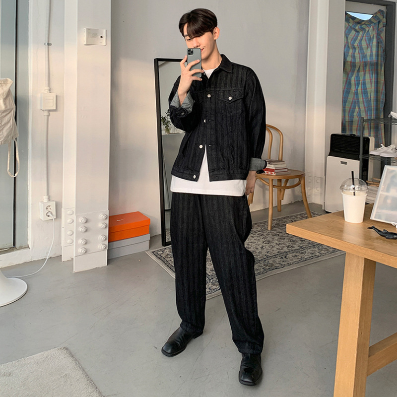 Men's Casual Versatile Workwear Denim Jacket