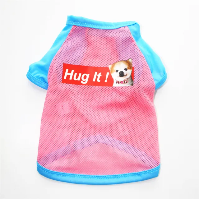Various Puppy Small Dog Cat Pet Dress Vest T Shirt Apparel Clothes Pink - Shop at LoveMi