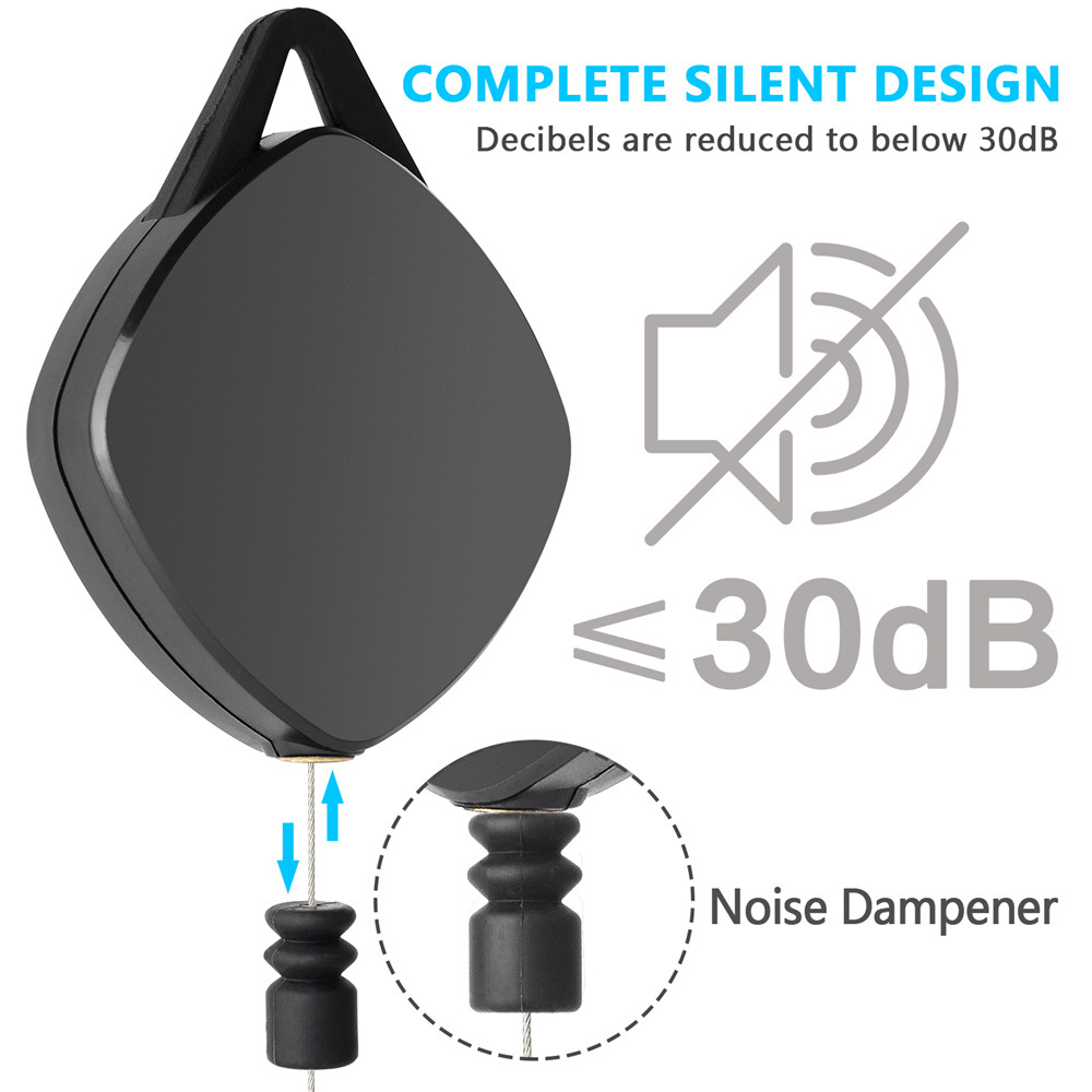 Automatic Shrink Helmet Cable Hook Reel Box - 4