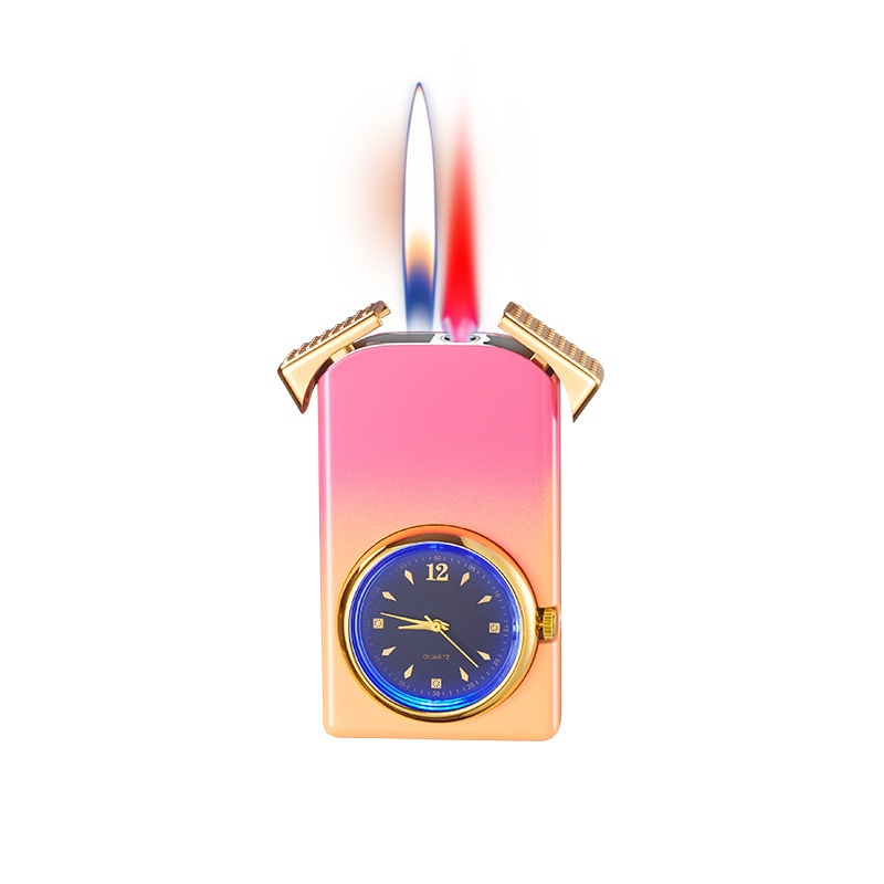 Double Flame Dial Gas Lighters Creative - Image 3