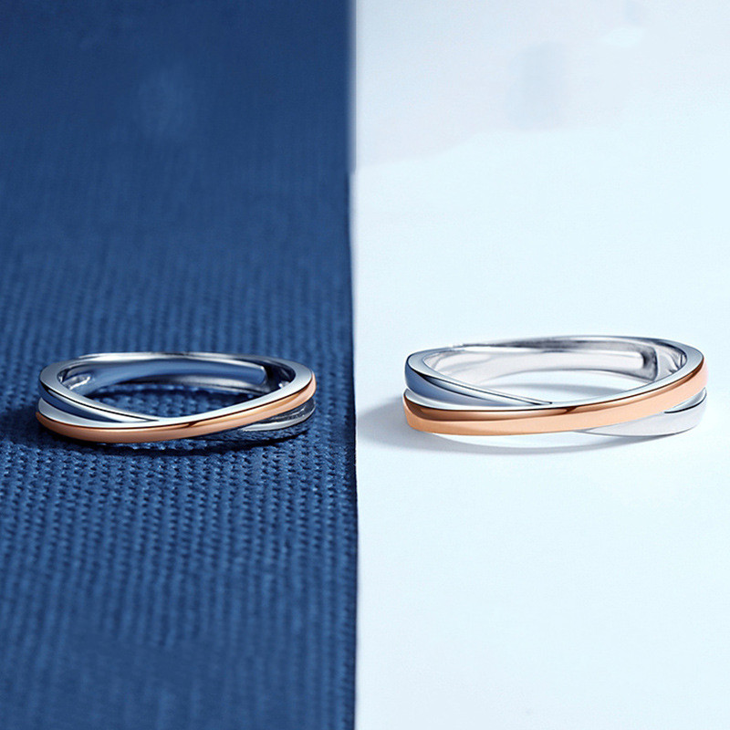Pair Ring Niche Design, Light Luxury, Exquisite, High-end Sense Of Opening Couple Ring