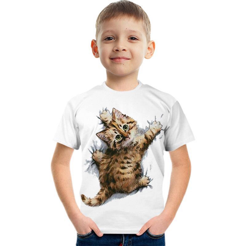 Title 5, Kinder T-Shirt 3D-Druck Dinosaurier Kurzarm für...