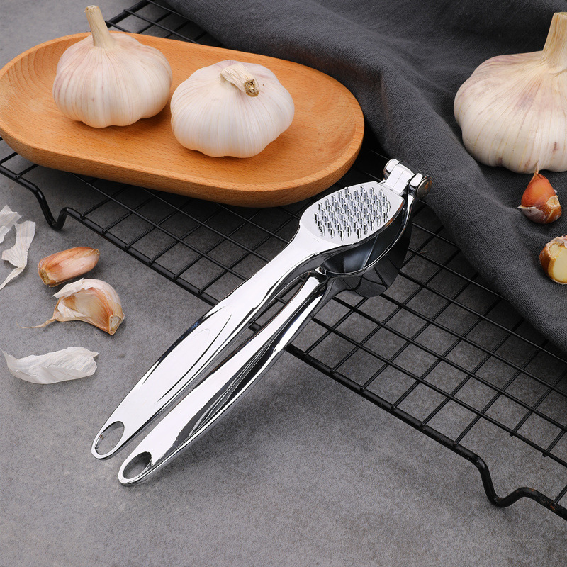 Title 4, Stainless Steel Manual Thickening Garlic Purer Set