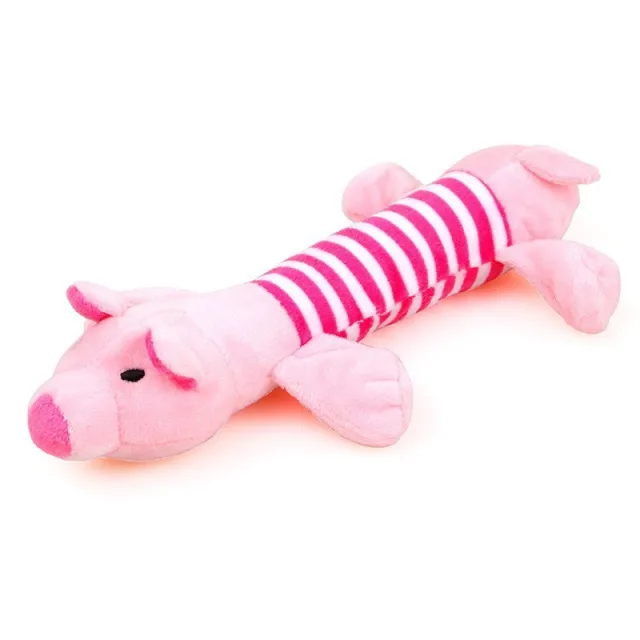Dog Plush Toy Cute Rabbit Bear Anti bite Pink - Shop at LoveMi