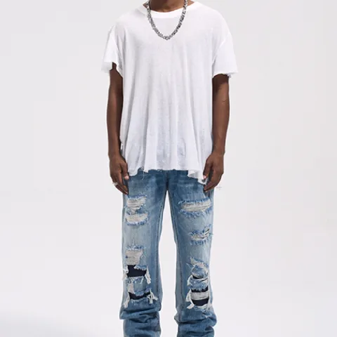 Vintage Loose Casual Jeans for Men