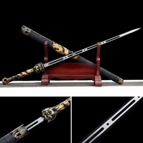 Handmade Integrated High Manganese Steel Swords Tang Heng Dao