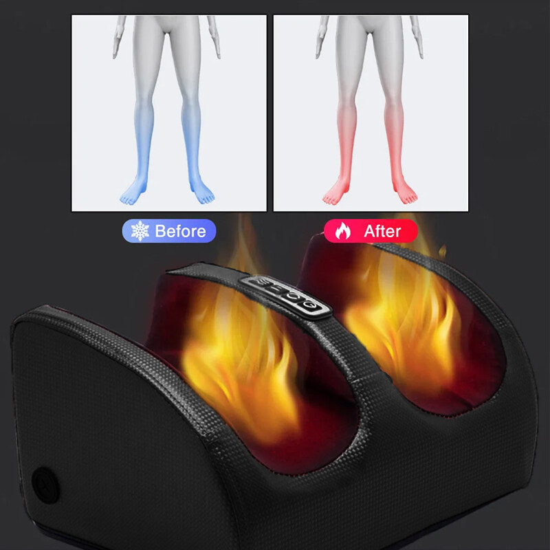 Clearance SaleFoot Massager Massage Machine New Feet Kneading Calf Pain Relief Electric Heated UK Device