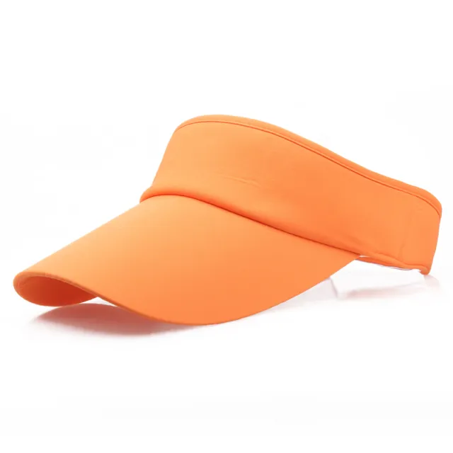 Sun Hat Visor Caps Summer Beach Sunhat Sport Headband Classic Cap Adjustable Sun Sports Visor Hat Baseball Cap Orange - Shop at LoveMi