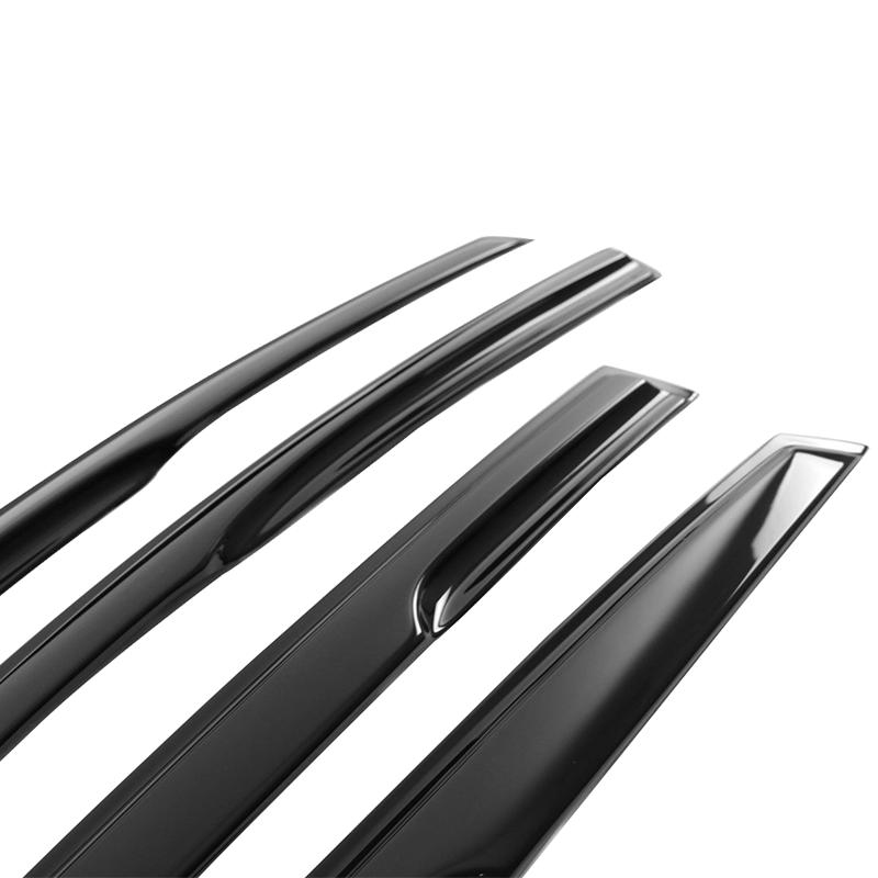 Fiesta Hatchback Mugen Style Acrylic Window Visors 4Pc Set 6