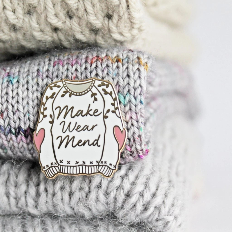 New Creative Sweater Patching Knitting Craft Badge — view 5