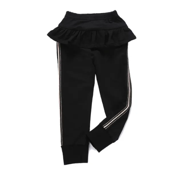 Autumn And Winter Leggings Children's Culottes Fake Two Black - Shop at LoveMi