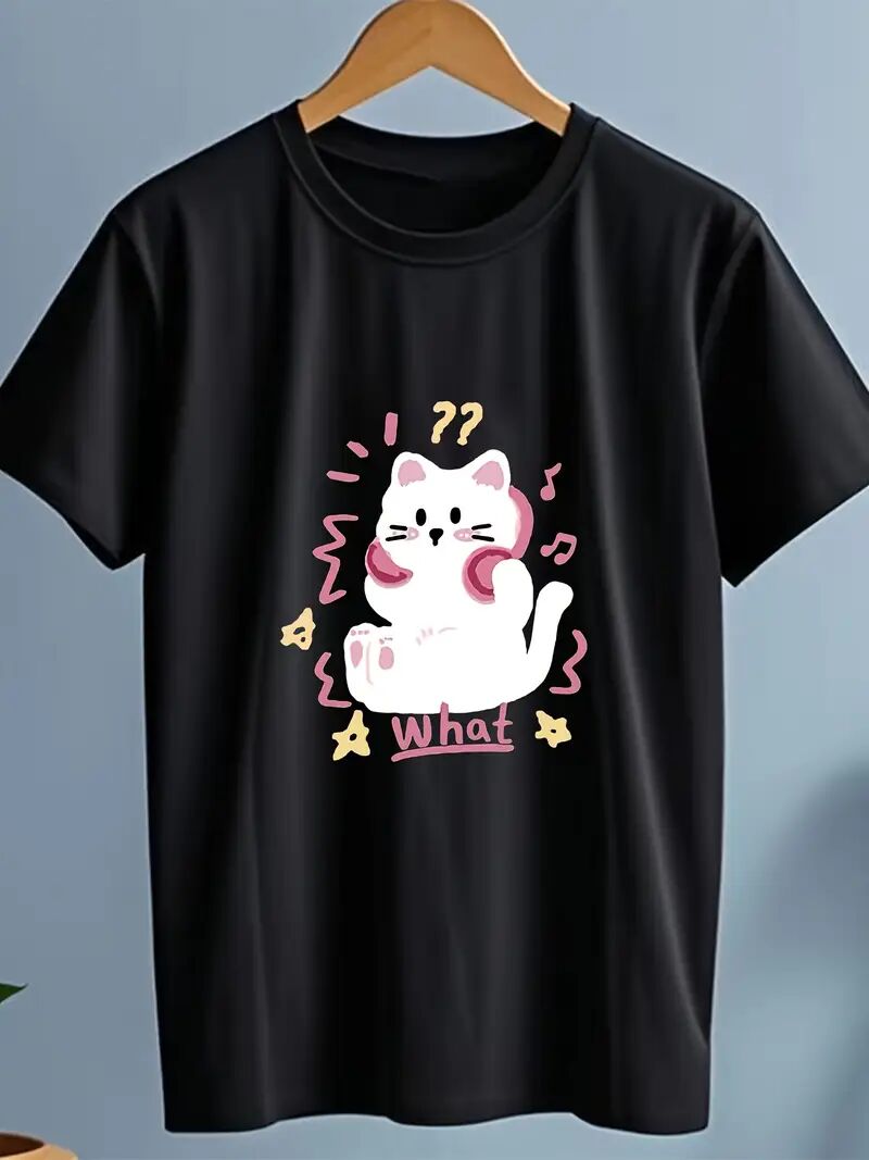 Women's Printed Short Sleeved Shirt - Picture 5 of 5