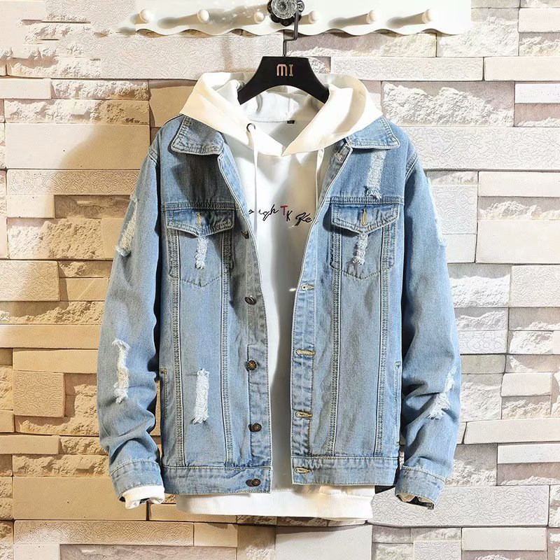 Title 3, Denim Jacket Plus Size Men