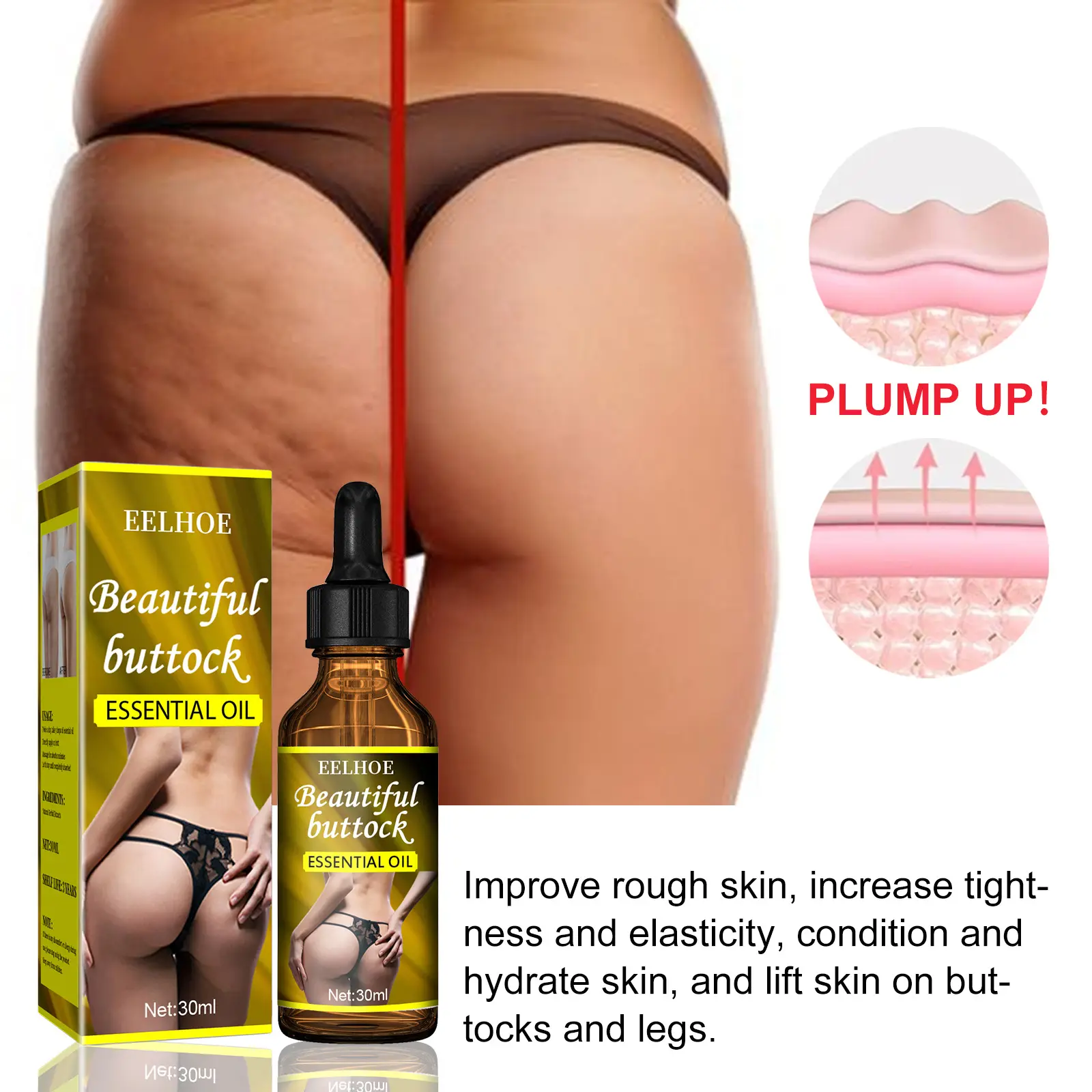 Butt Enlargement Care Oil Big Massage Firming