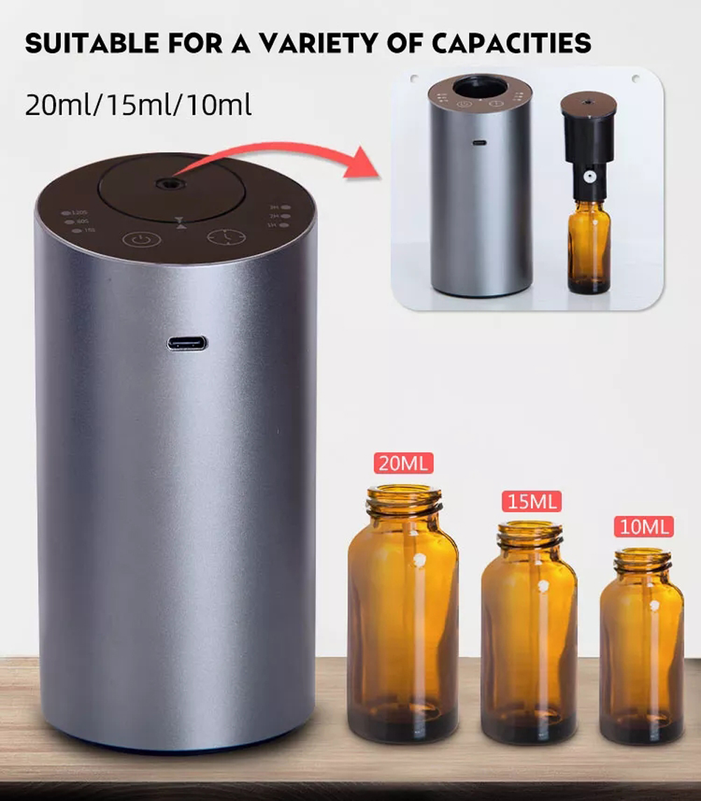 Title 7, Waterless Aroma E Ssence Vaporizer Diffuser Neb...