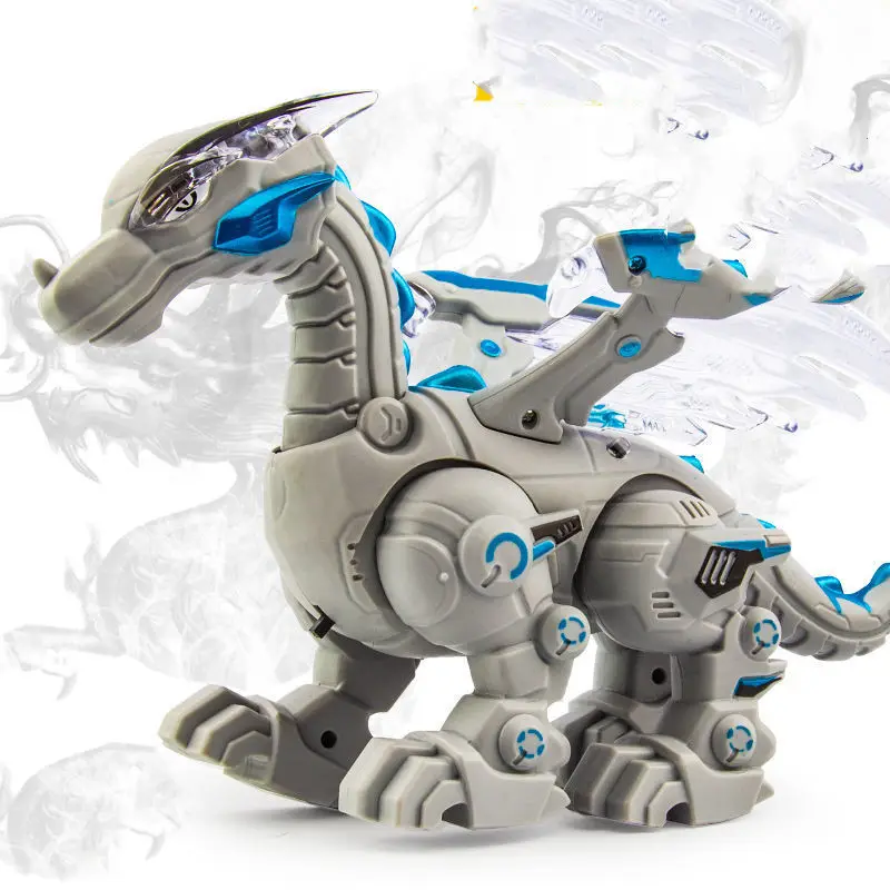 Electric Spray Mechanical Dinosaur Toy Model Multifunctional