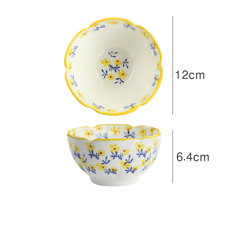 Title 3, Japanese Style Small Broken Flower Ceramic Lace...