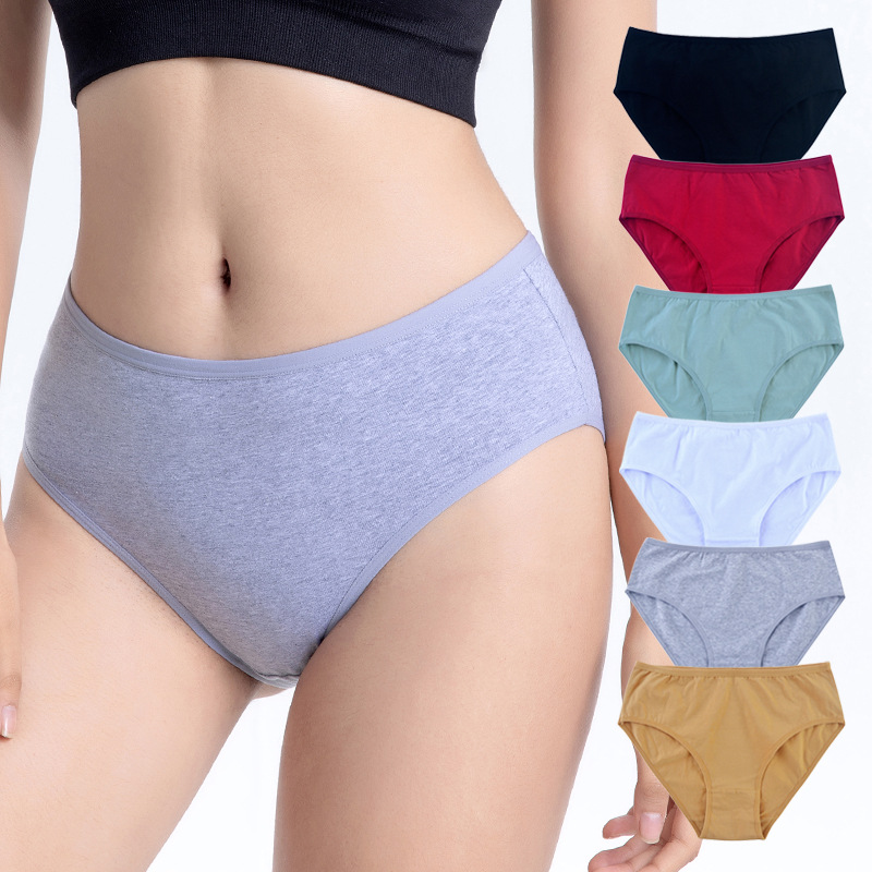 Title 3, Plus Size Cotton Triangle Womens Underwear, Me...