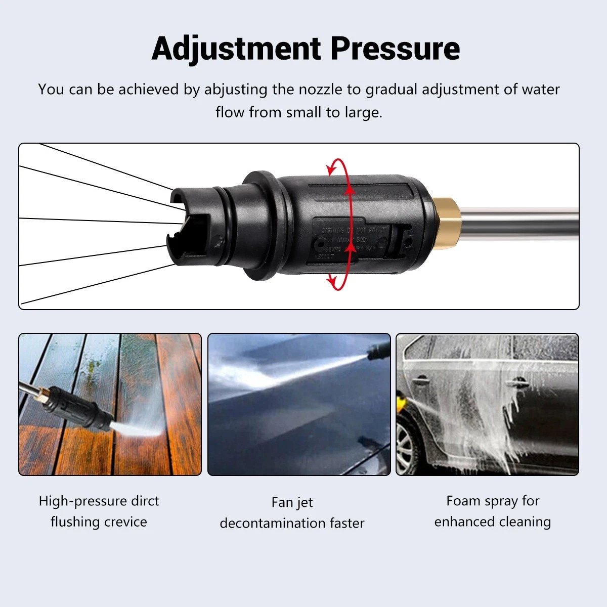 3500W High Pressure Car Washer Commercial Washing Machine Water Cleaner 140 Bar — image 6