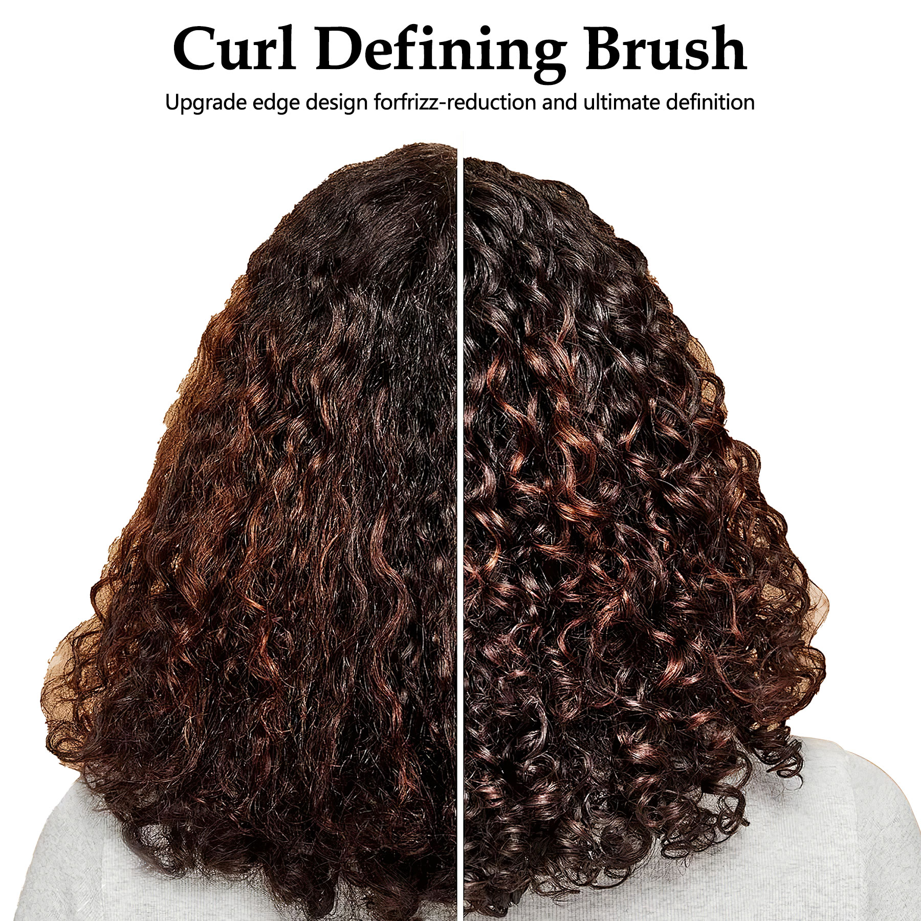 Curl Defining Hair Brush, 2025  Boar Bristle Styling Brush For Curly Hair, Shaping & Defining Curls For Women 15
