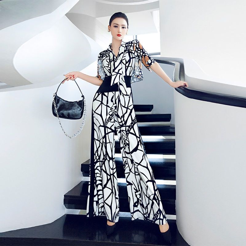 Printed Wide-Leg Jumpsuit, picture 5 of 5