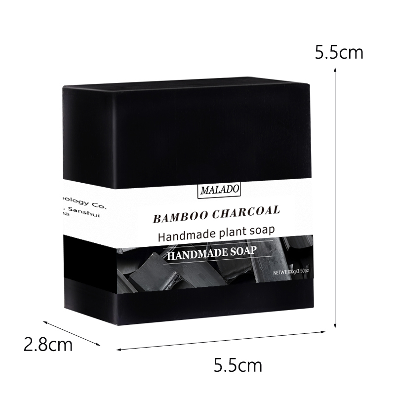 Square Bamboo Charcoal Soap — foto 6